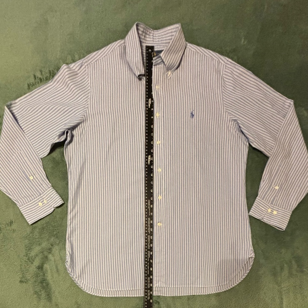 Polo Ralph Lauren L/S, Cotton, Button Down Shirt. Size: 16 1/2 <34/35> (4407) - Picture 4 of 9